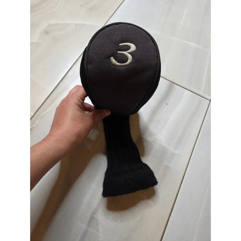 3 IRON FUZZY SOCK HEADCOVER BLACK RH‎ OR LH